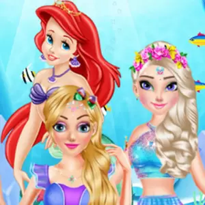 Princess Mermaid Style Makeup