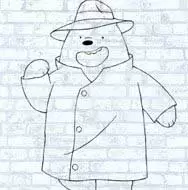 We Bare Bears Colour In