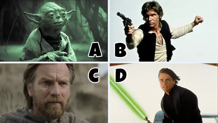 Who said the famous line, "May the Force be with you"?