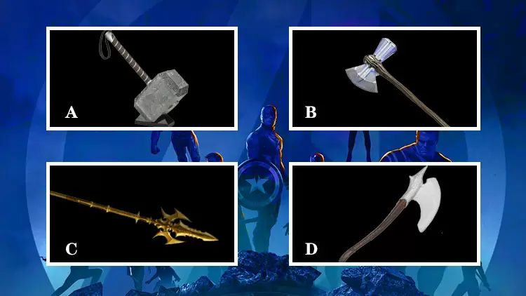 What is the name of Thor's new weapon in Avengers: Endgame?