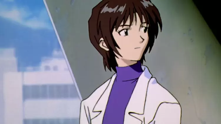 What role does Shinji Ikari's mother play in the plot?