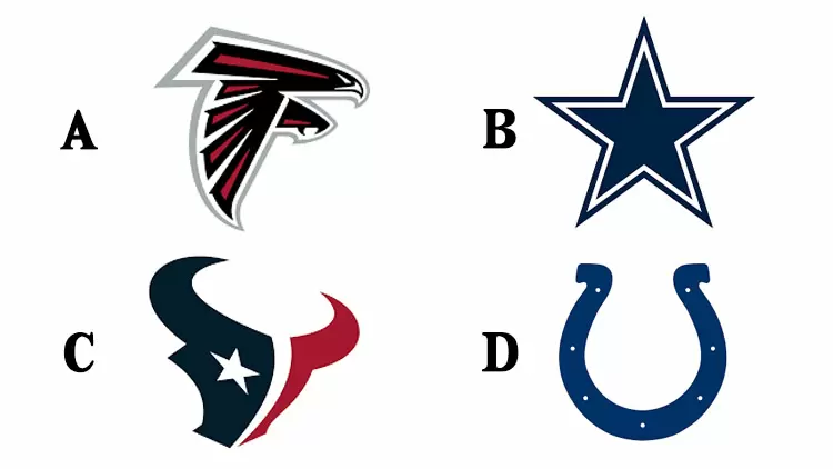 Which of the following options is the Dallas Cowboys logo?