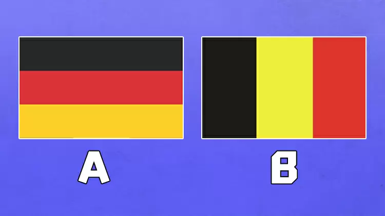 Which flag represents Germany?