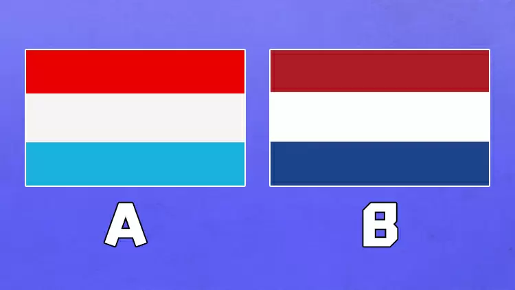 Which flag represents the Netherlands?
