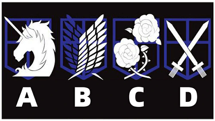 Which is The Survey Corps logo?