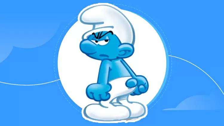 Grouchy Smurf