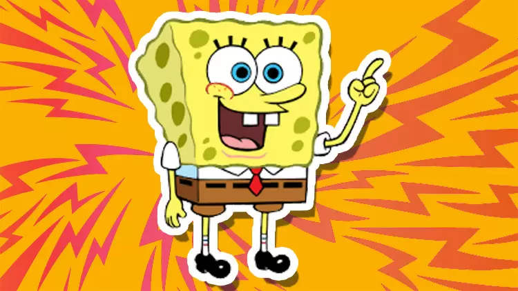 You're SpongeBob SquarePants! 