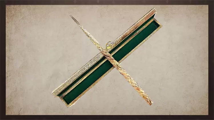 Acacia wood, dragon heartstring core, 8 -11 inches, and briskly flexible