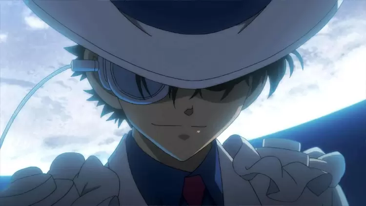 If you receive a challenge from Kaito Kid, how do you respond?