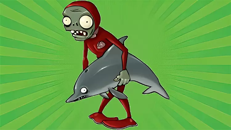 You are the Dolphin rider zombie!
