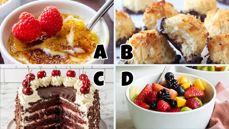 Pick a dessert after the show: