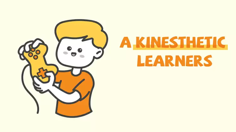 YOU'RE A KINESTHETIC LEARNER