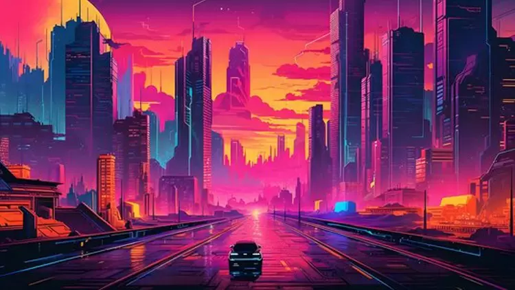 You Should Draw a Futuristic City