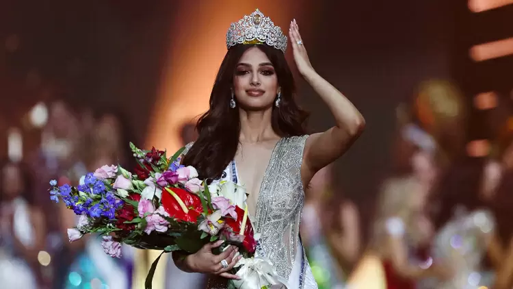  You are Miss Universe 2021,Harnaaz Sandhu from India.