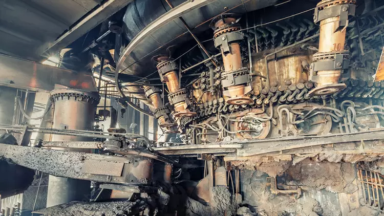 When you see a complex, massive machine, you would: