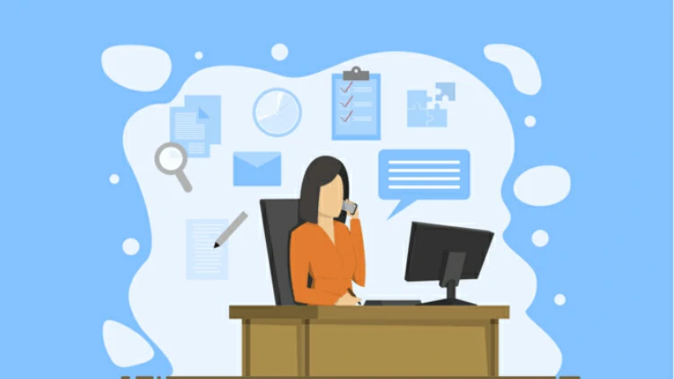 Administrative or office-based jobs