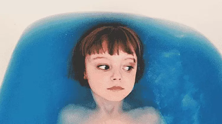 The child in the picture looks