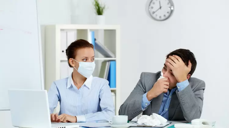  I go to work even if I am sick