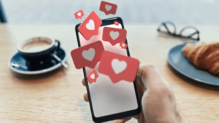 What is your main focus when sharing your latest updates on social media?