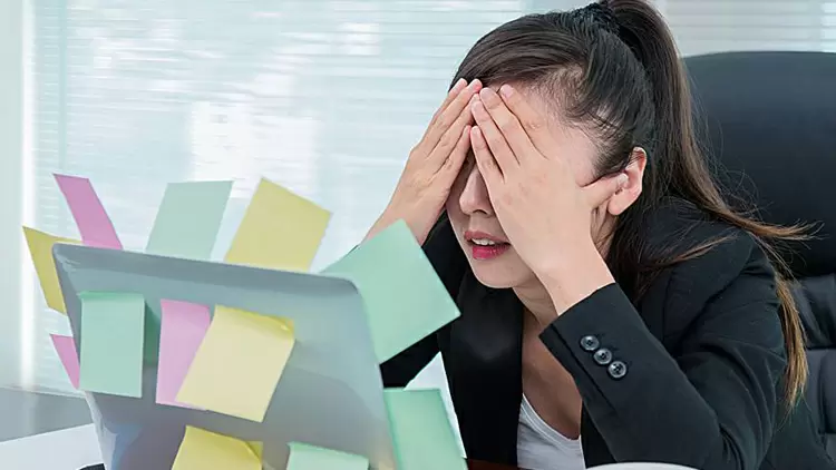 When you feel stressed, you tend to: