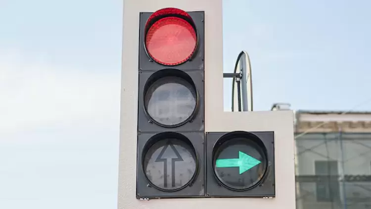 When you encounter a traffic delay: