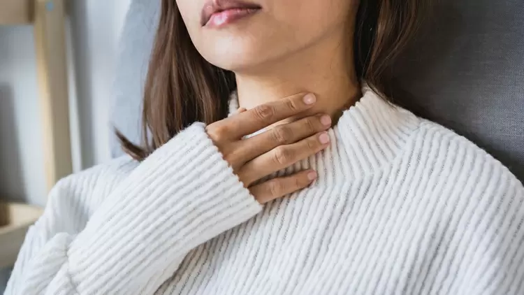 Do you often have a choking sensation or feel like something is stuck in your throat?