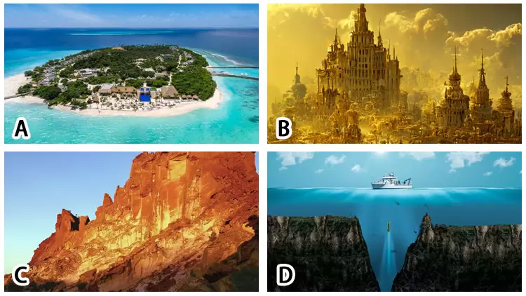 If your fortune was a destination, which would you choose to explore?