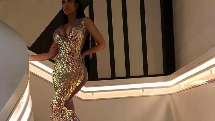 Sparkly and Glamorous.