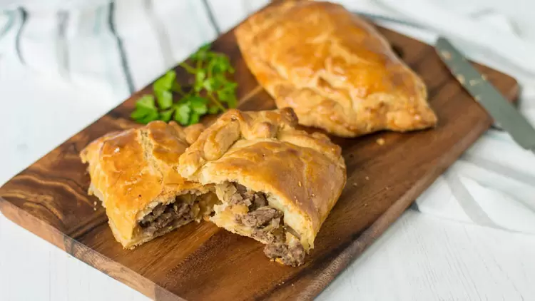 Classic Cornish pasty