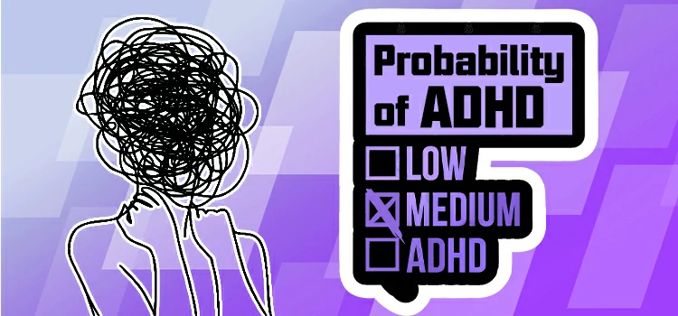 You don't have ADHD but you do have problems with concentration.