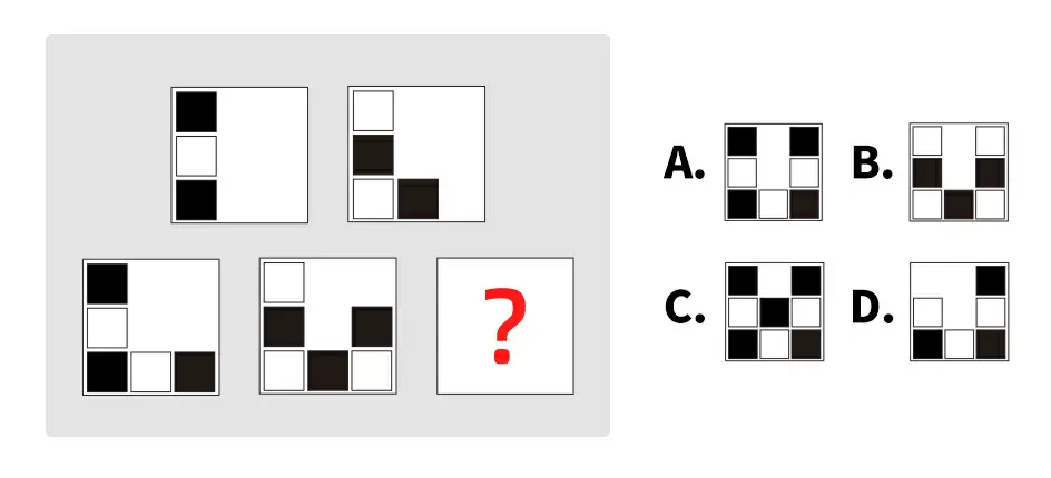 Choose the missing figure