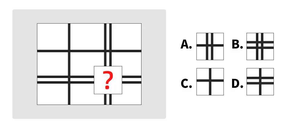 Choose the missing figure