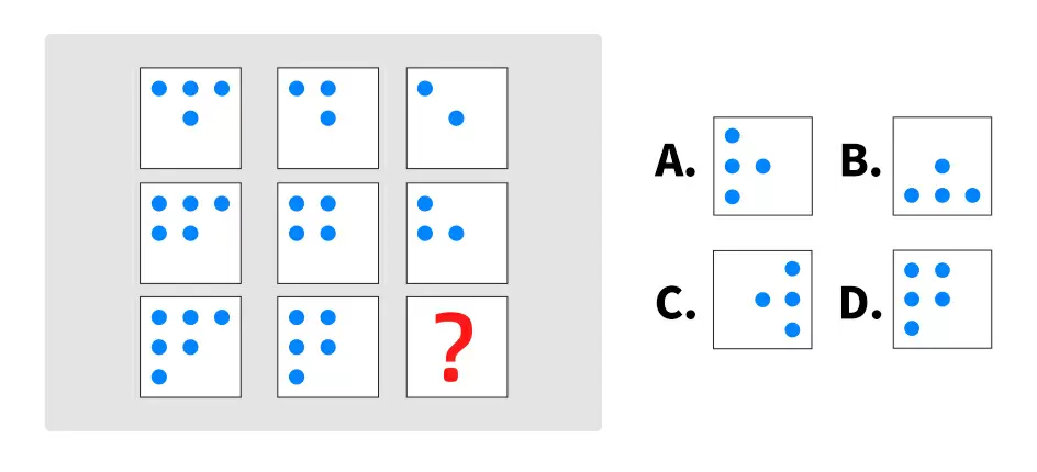 Choose the missing figure