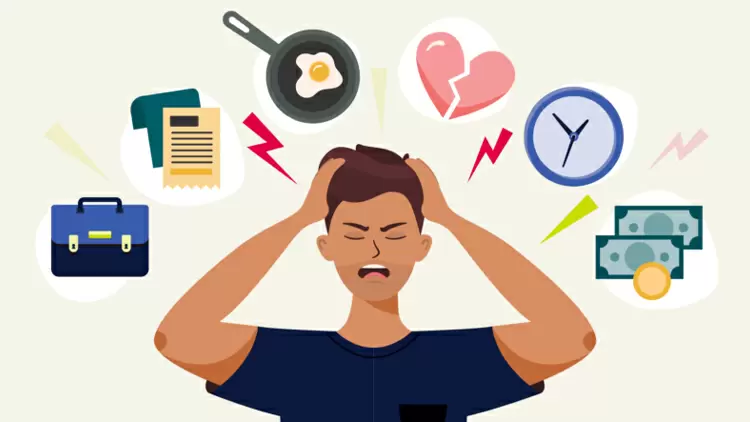 When feeling stressed or anxious, you tend to: