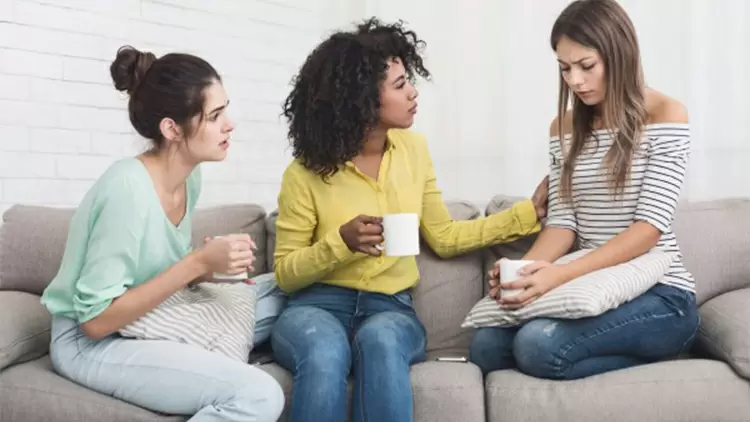 I can share my thoughts and feelings with others.  