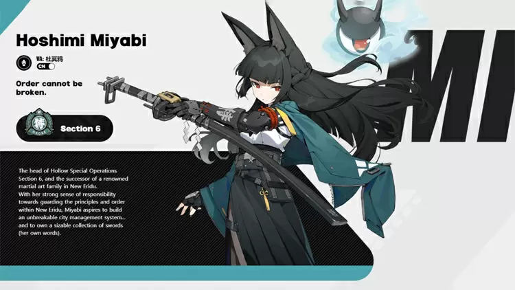 Hoshimi Miyabi  --  Section 6